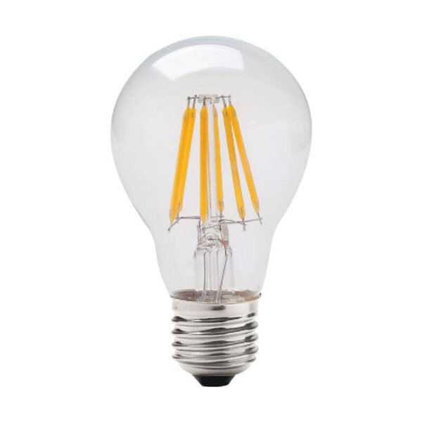 GEYER ΛΑΜΠΑ LED Α60 E27 ΔΙΑΦΑΝΗ 6W ΚΙΤΡΙΝΟ 650lm LFAW276