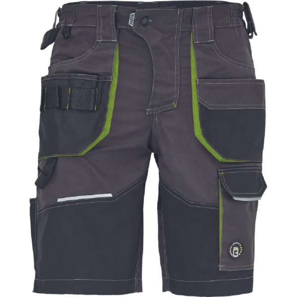 ΒΕΡΜΟΥΔΑ ΕΡΓΑΣΙΑΣ GREENDALE ΑΝΘΡΑΚΙ/ΛΑΙΜ 65%poly-35%cott, 270 g/m² No 54/L