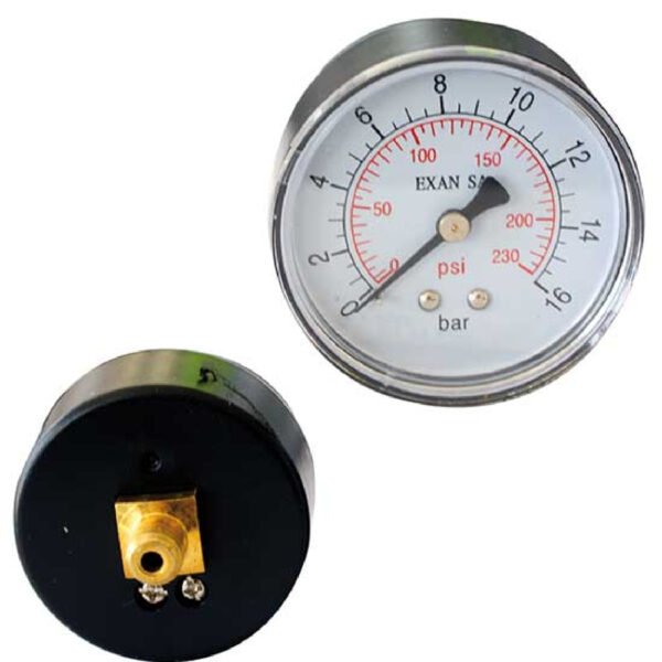 ΑΕΡΟΣ ΜΑΝΟΜΕΤΡΟ Φ-40 0-12 Π.ΟΥΡΑ 1/8''