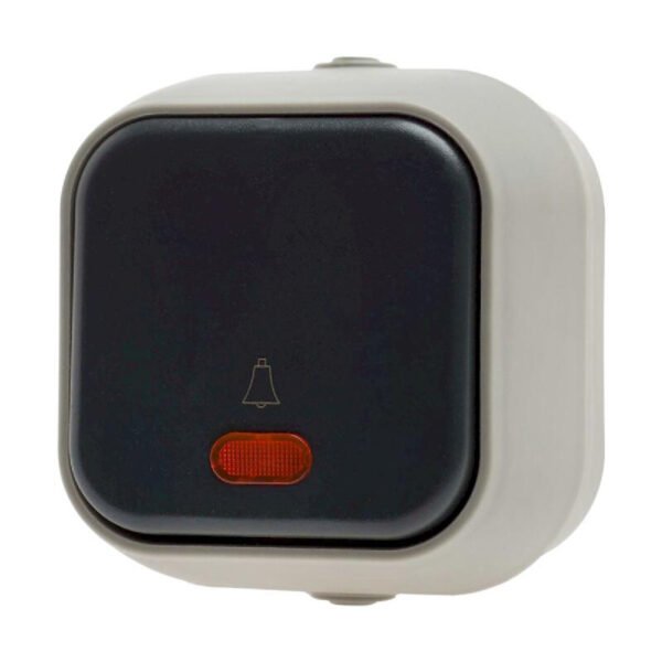 GEYER ΜΠΟΥΤΟΝ IP54 H2-B113M-W ΛΕΥΚΟΣ