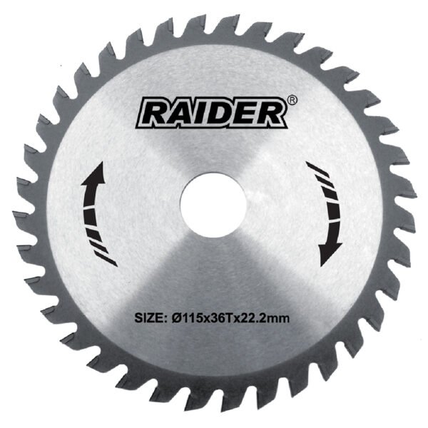 RAIDER ΔΙΣΚΟΣ ΚΟΠΗΣ ΞΥΛΟΥ Φ20/ Φ180/24Δόντια 163102
