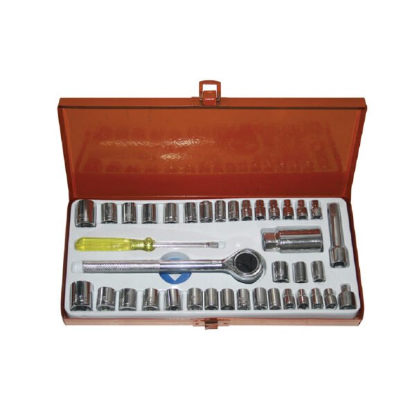 BASIC ΚΑΡΥΔΑΚΙΑ ΣΕΤ 40 τεμ 1/4" & 3/8" 330552