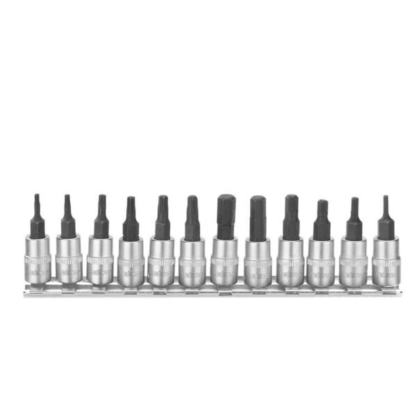 ΚΑΡΥΔΑΚΙΑ JADEVER ΜΕ ΜΥΤΗ 1/4" ΣΕΤ 12τεμ JDST2414