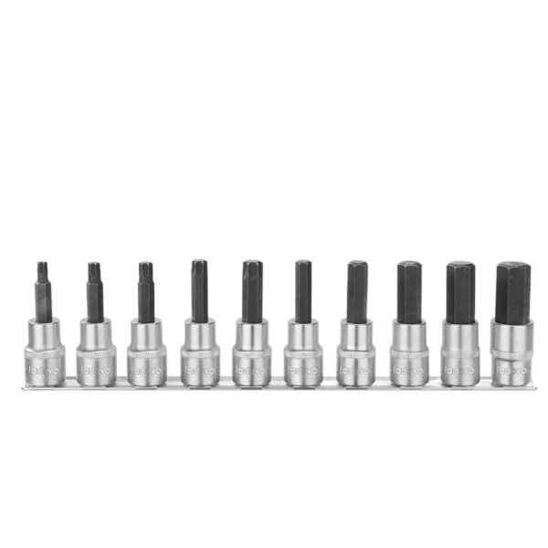 ΚΑΡΥΔΑΚΙΑ JADEVER ΜΕ ΜΥΤΗ 1/2" ΣΕΤ 10τεμ JDST1412