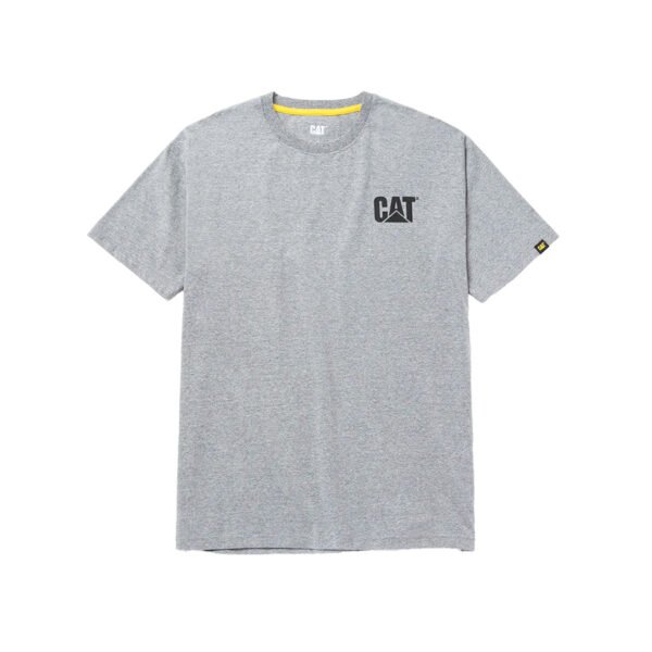 CAT Μπλουζάκι κοντομάνικο γκρι trademark tee S W05324