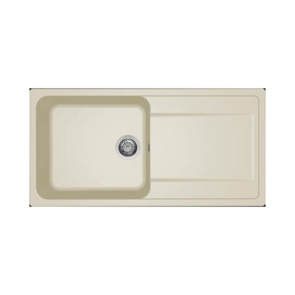 Νεροχύτης κουζίνας LIFE 480 Bianco Antico 62 ELLECI 100x50cm